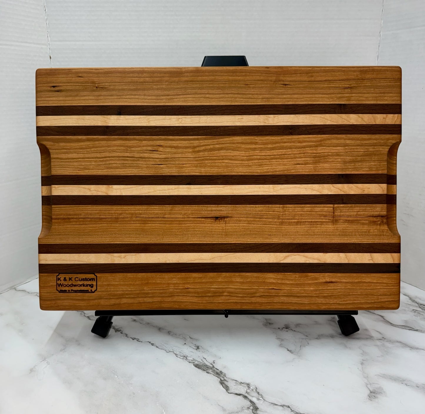 Large Ruber Cutting Board Without Juice Groove