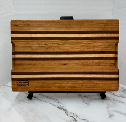 Large Ruber Cutting Board Without Juice Groove