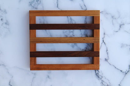 Heat-Resistant Wood Trivets