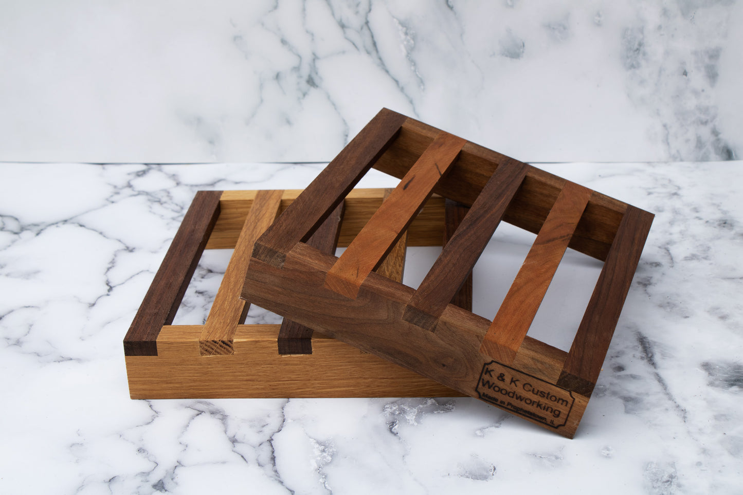 Heat-Resistant Wood Trivets