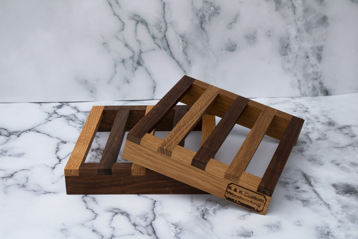 Heat-Resistant Wood Trivets