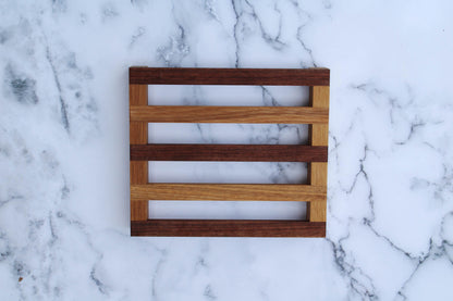 Heat-Resistant Wood Trivets