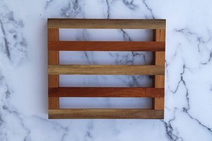 Heat-Resistant Wood Trivets